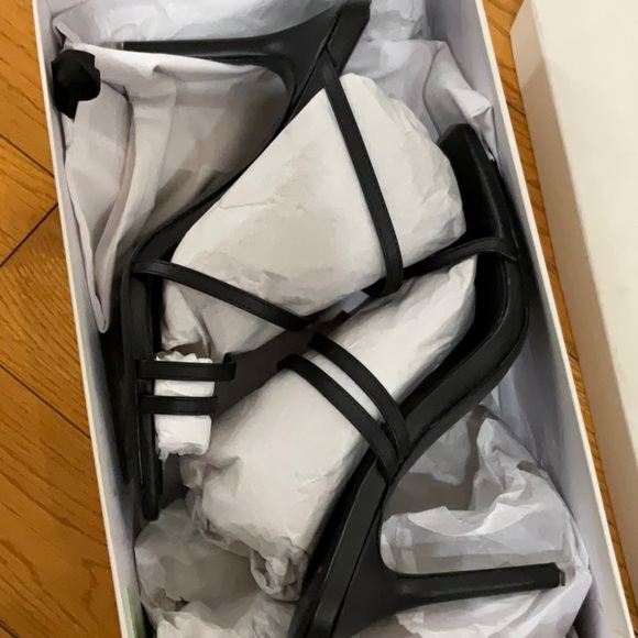 Black Suede Studio Cindy Sandal, EU Size: 39 - Picture 7 of 13